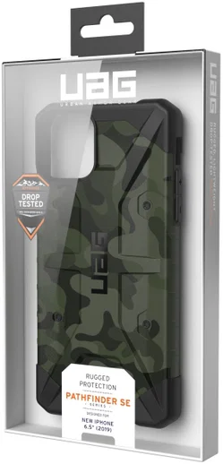 Urban Armor Gear Pathfinder Hoesje Apple iPhone 11 Pro Max Forest Camo afbeelding 13