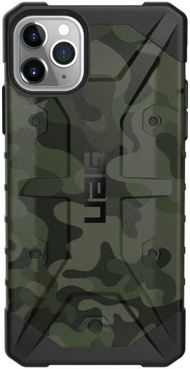 Urban Armor Gear Pathfinder Hoesje Apple iPhone 11 Pro Max Forest Camo afbeelding 2