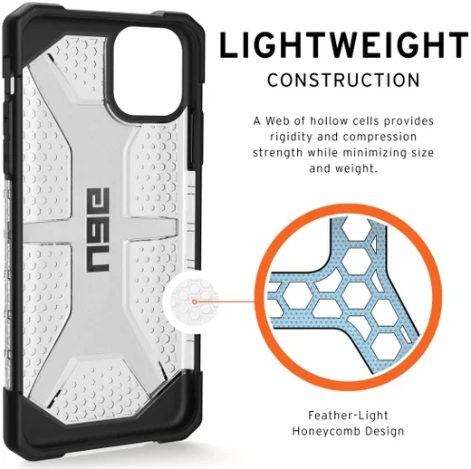 Urban Armor Gear Plasma Hoesje Apple iPhone 11 Pro Max Ice afbeelding 3