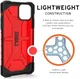 Urban Armor Gear Plasma Hoesje Apple iPhone 11 Pro Max Magma afbeelding 3