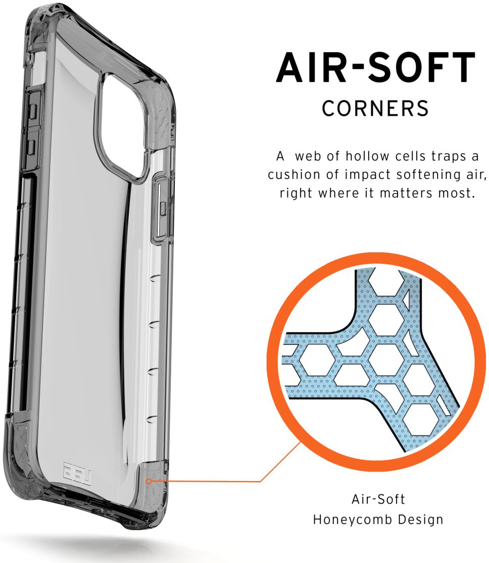 Urban Armor Gear Plyo Hoesje Apple iPhone 11 Pro Max Ice afbeelding 3