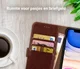 Rosso Element Apple iPhone 11 Pro Hoesje Book Cover Bruin afbeelding 8