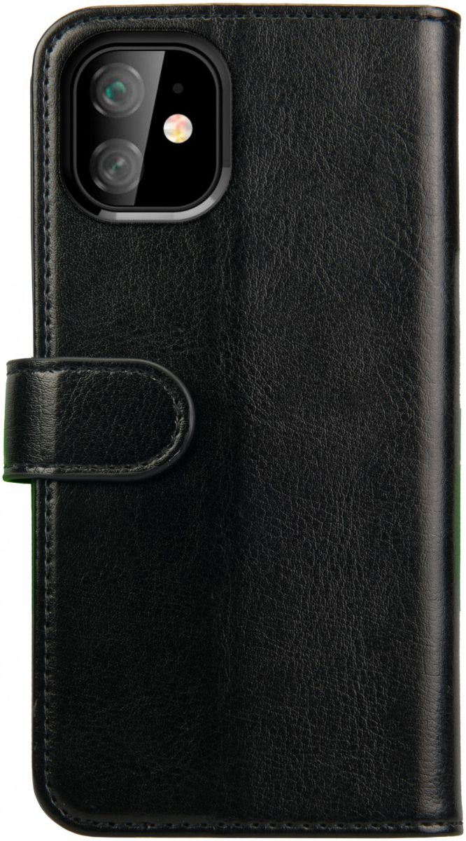 Rosso Element Apple iPhone 11 Hoesje Book Cover Zwart afbeelding 2