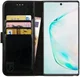 Rosso Element Samsung Galaxy Note 10 Plus Hoesje Book Cover Zwart afbeelding 1