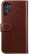 Rosso Element Samsung Galaxy Note 10 Hoesje Book Cover Bruin afbeelding 5