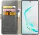 Rosso Element Samsung Galaxy Note 10 Hoesje Book Cover Grijs afbeelding 1