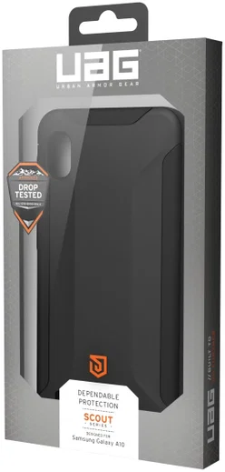 Urban Armor Gear Scout Series Samsung Galaxy A10 Hoesje Zwart afbeelding 14