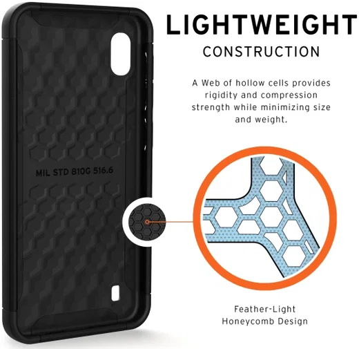 Urban Armor Gear Scout Series Samsung Galaxy A10 Hoesje Zwart afbeelding 4