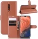 Oppo Reno Z Lychee Portemonnee Hoesje Bruin afbeelding 6