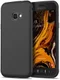 Samsung Galaxy Xcover 4(S) Twill Slim Texture Backcover Zwart afbeelding 1
