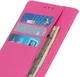 LG K40 Lychee Portemonnee Hoesje met Standaard Roze afbeelding 8