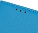 LG K40 Lychee Portemonnee Hoesje met Standaard Blauw afbeelding 6