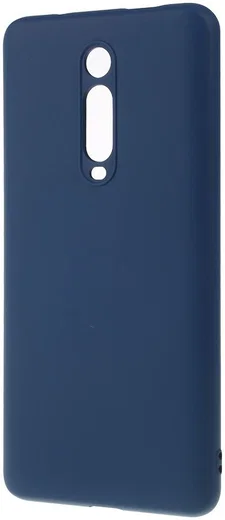 Xiaomi Redmi Mi 9T Siliconen Hoesje Donker Blauw afbeelding 2