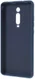 Xiaomi Redmi Mi 9T Siliconen Hoesje Donker Blauw afbeelding 3
