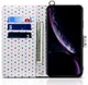 Samsung Galaxy Note 10 Plus Retro Dots Portemonnee Hoesje Zwart afbeelding 2