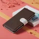 Samsung Galaxy Note 10 Plus Retro Dots Portemonnee Hoesje Bruin afbeelding 10