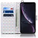 Samsung Galaxy Note 10 Plus Retro Dots Portemonnee Hoesje Bruin afbeelding 2