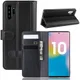 Samsung Galaxy Note 10 Plus Splitleren Portemonnee Hoesje Zwart afbeelding 7