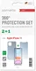 4smarts 360° Limited Protection Set Apple iPhone 11 Transparant afbeelding 4