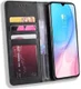 Xiaomi Mi A3 Vintage Portemonnee Hoesje Zwart afbeelding 2