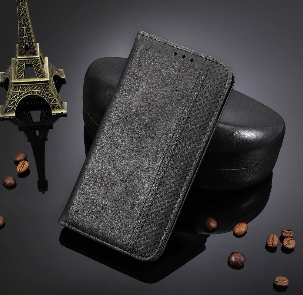 Xiaomi Mi A3 Vintage Portemonnee Hoesje Zwart afbeelding 7