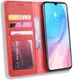Xiaomi Mi A3 Vintage Portemonnee Hoesje Rood afbeelding 2