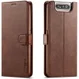 Samsung Galaxy A80 Stand Portemonnee Bookcase Hoesje Donkerbruin afbeelding 2