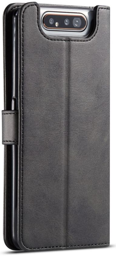 Samsung Galaxy A80 Stand Portemonnee Bookcase Hoesje Zwart afbeelding 1