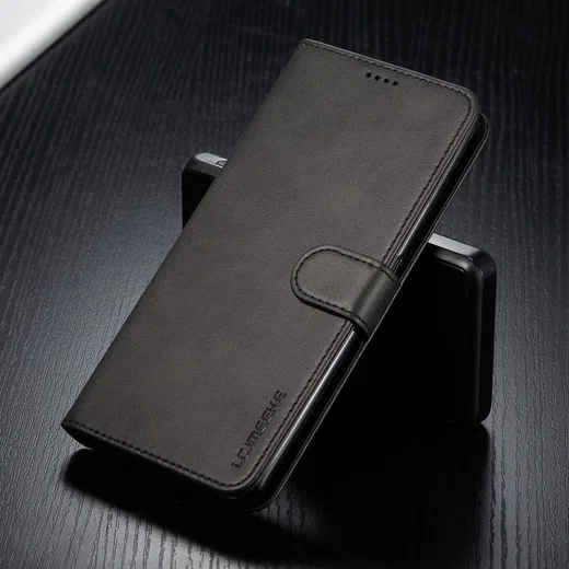 Samsung Galaxy A80 Stand Portemonnee Bookcase Hoesje Zwart afbeelding 5