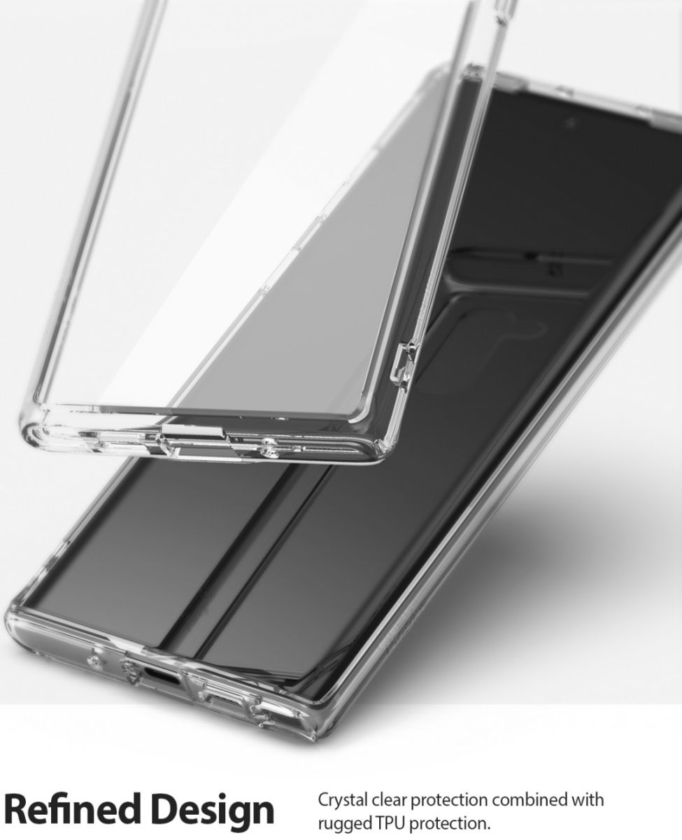 Ringke Fusion Samsung Galaxy Note 10 Hoesje Transparant afbeelding 4
