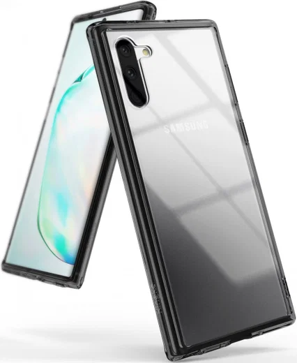 Ringke Fusion Samsung Galaxy Note 10 Hoesje Smoke Black afbeelding 1