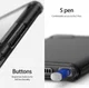 Ringke Fusion Samsung Galaxy Note 10 Hoesje Smoke Black afbeelding 6