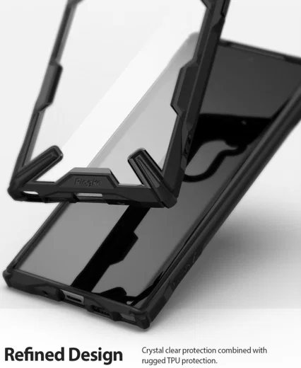 Ringke Fusion X Samsung Galaxy Note 10 Hoesje Zwart afbeelding 4