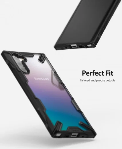 Ringke Fusion X Samsung Galaxy Note 10 Hoesje Zwart afbeelding 8
