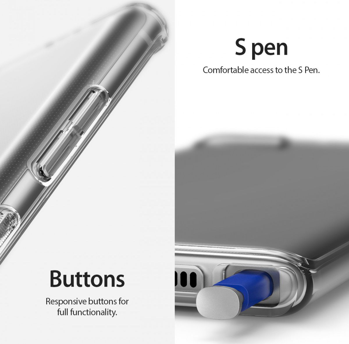 Ringke Air Hoesje Samsung Galaxy Note 10 Transparant afbeelding 4