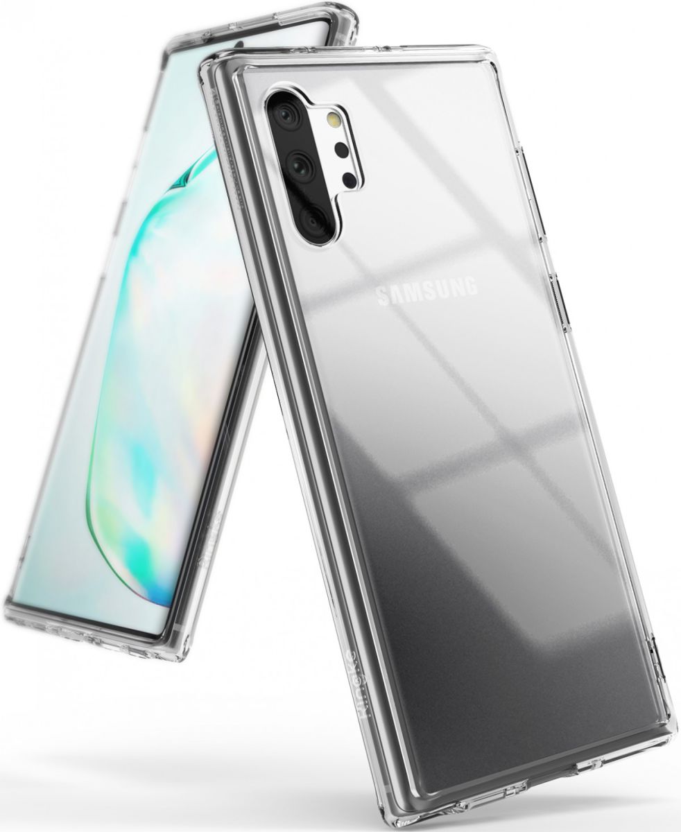 Ringke Fusion Samsung Galaxy Note 10 Plus Hoesje Transparant afbeelding 1