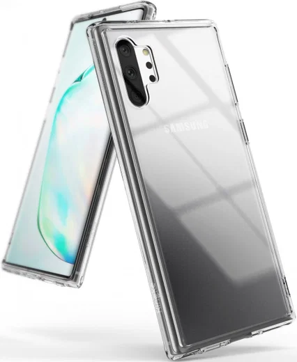 Ringke Fusion Samsung Galaxy Note 10 Plus Hoesje Transparant afbeelding 1