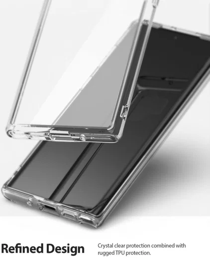 Ringke Fusion Samsung Galaxy Note 10 Plus Hoesje Transparant afbeelding 5