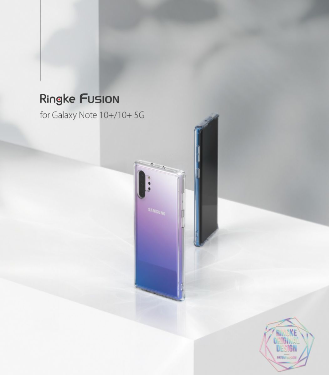 Ringke Fusion Samsung Galaxy Note 10 Plus Hoesje Transparant afbeelding 10