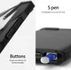 Ringke Fusion X Samsung Galaxy Note 10 Plus Hoesje Zwart afbeelding 5