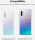 Ringke Fusion X Samsung Galaxy Note 10 Plus Hoesje Zwart afbeelding 7