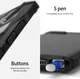 Ringke Fusion X Samsung Galaxy Note 10 Plus Hoesje Camo Black afbeelding 5