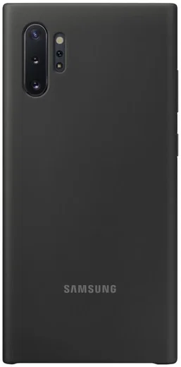 Origineel Samsung Galaxy Note 10 Plus Hoesje Siliconen Cover Zwart afbeelding 1