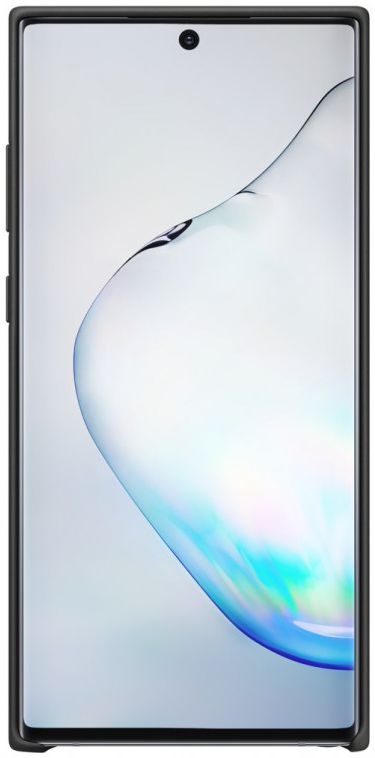 Origineel Samsung Galaxy Note 10 Plus Hoesje Siliconen Cover Zwart afbeelding 2