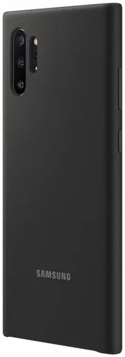 Origineel Samsung Galaxy Note 10 Plus Hoesje Siliconen Cover Zwart afbeelding 3