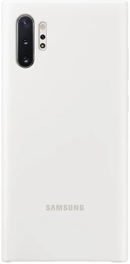 Origineel Samsung Galaxy Note 10 Hoesje Silicone Cover Wit afbeelding 1