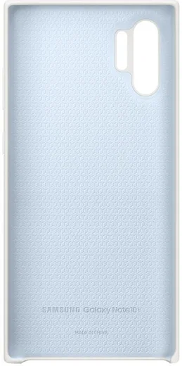 Origineel Samsung Galaxy Note 10 Hoesje Silicone Cover Wit afbeelding 4