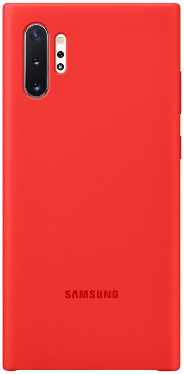 Origineel Samsung Galaxy Note 10 Hoesje Silicone Cover Rood afbeelding 1