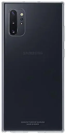 Origineel Samsung Galaxy Note 10 Plus Hoesje Clear Cover Transparant afbeelding 1