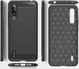 Xiaomi Mi A3 Geborsteld TPU Hoesje Zwart afbeelding 7